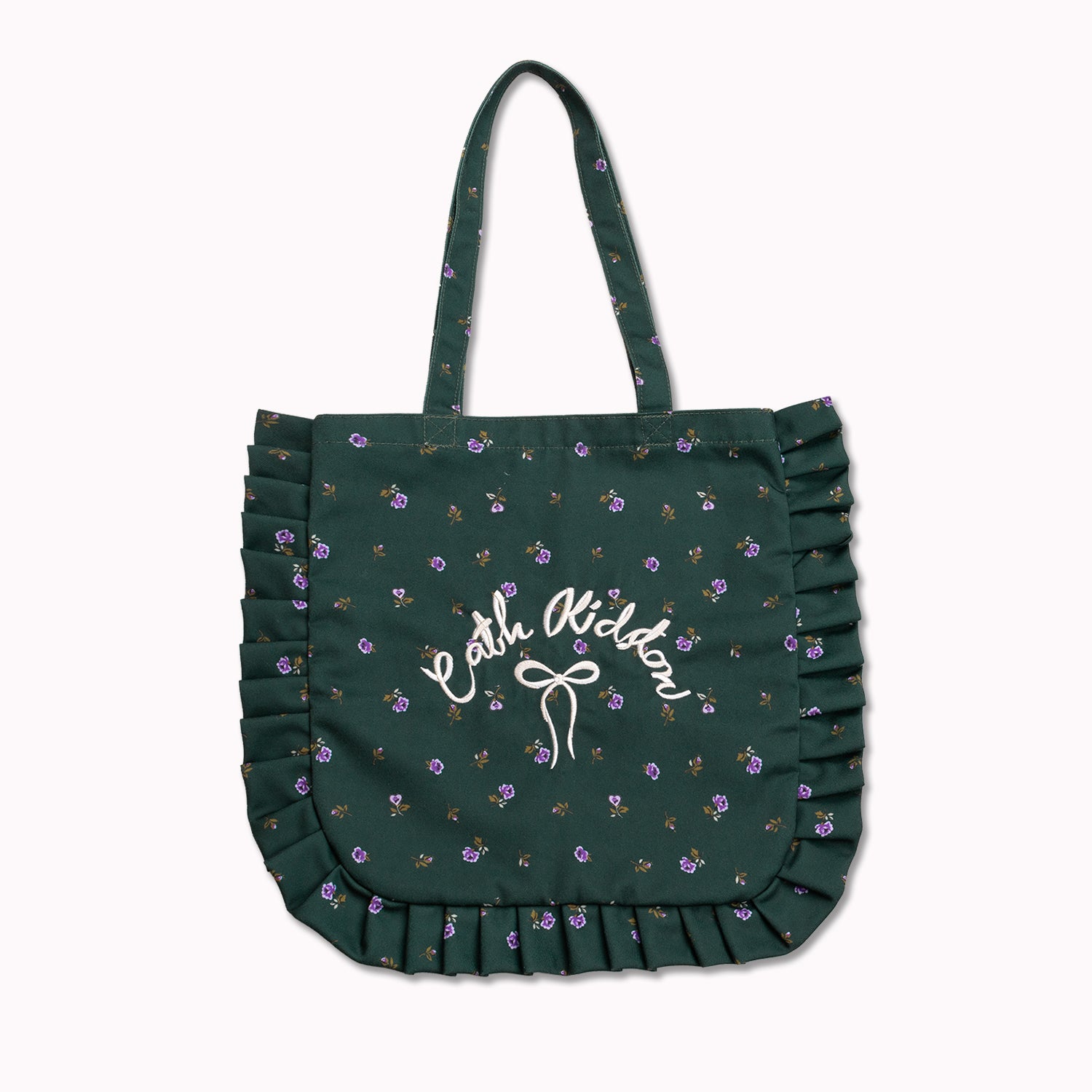 フリルトートバッグ