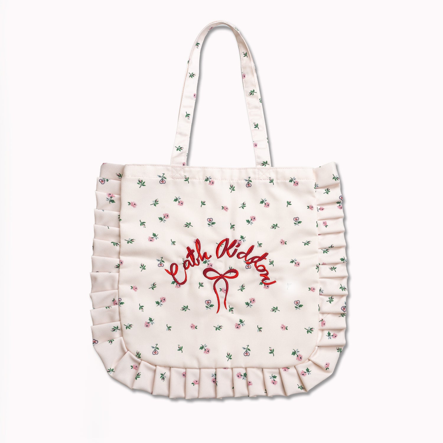 フリルトートバッグ