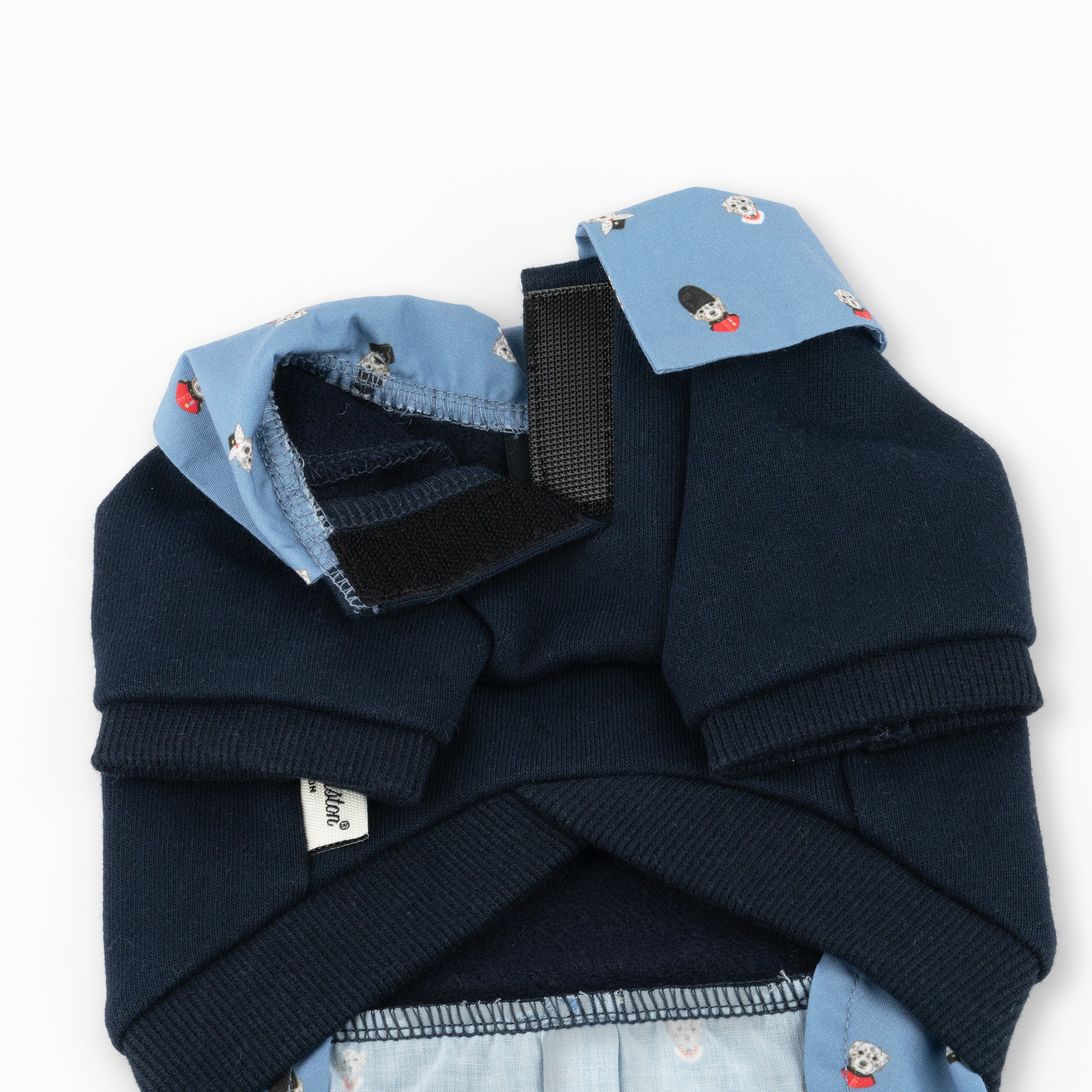 【Dog】シャツドッキングスウェット Dog Heads