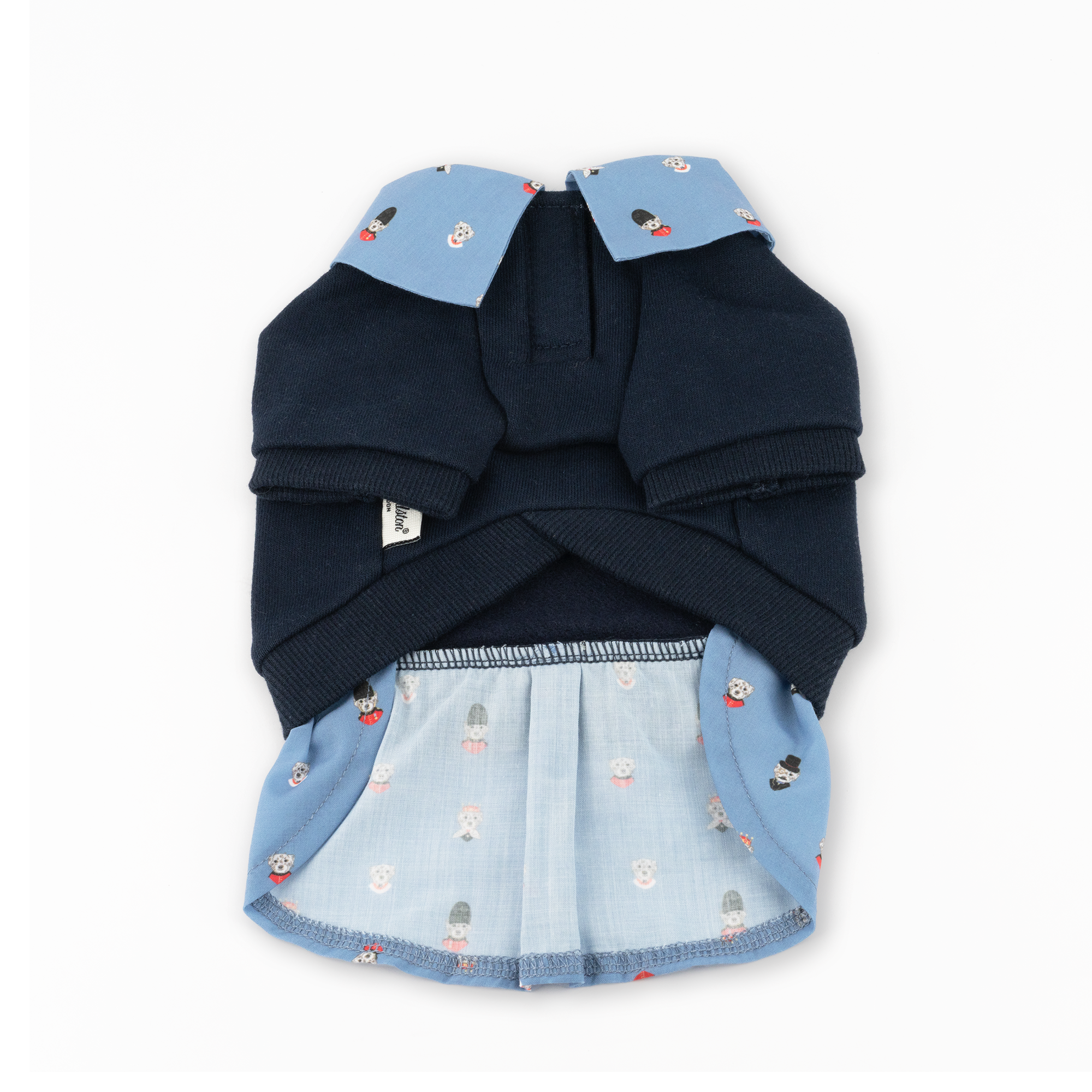 【Dog】シャツドッキングスウェット Dog Heads