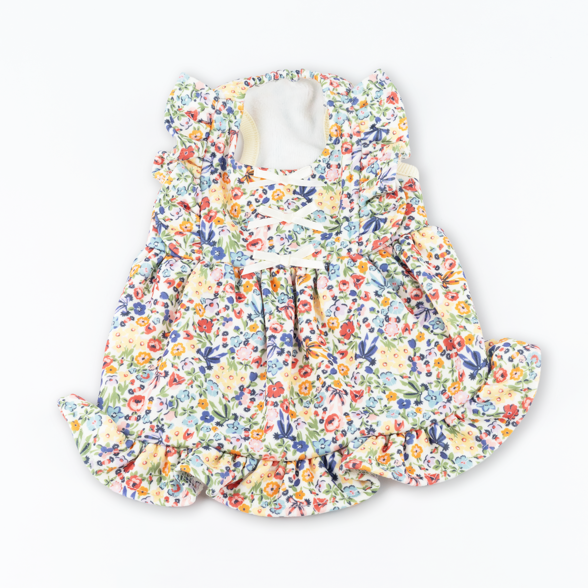 【Dog】フリルスリーブドレス