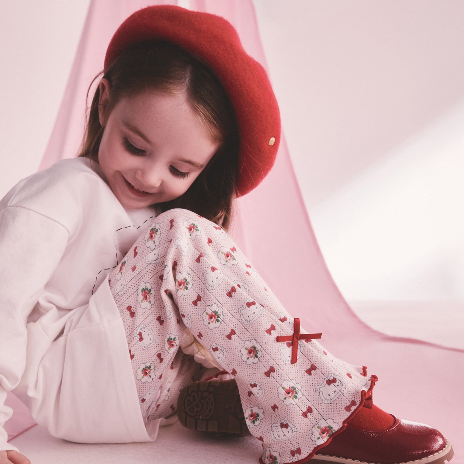 Cath Kidston × Hello Kitty キッズ ロングパンツ Provence