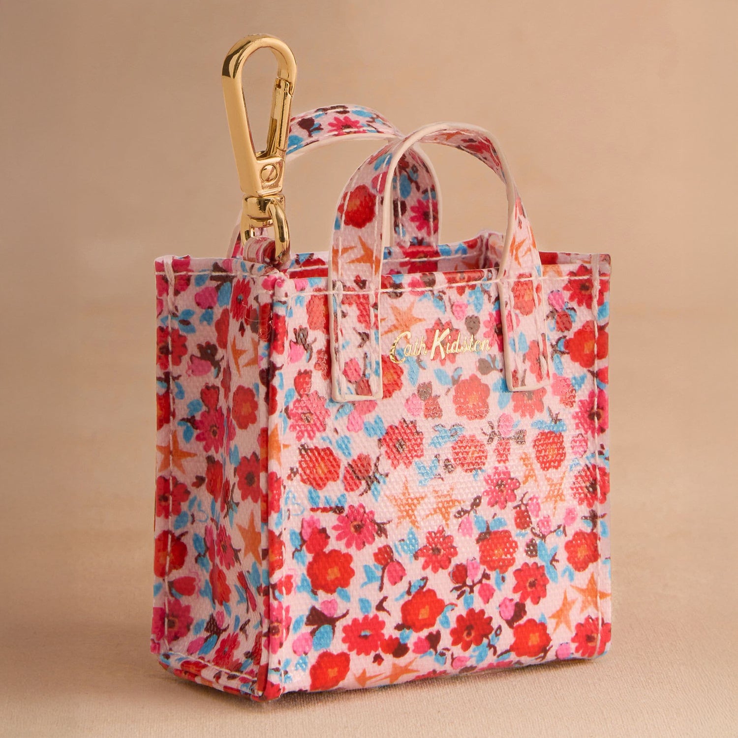 ブックバッグ キーリングFolding Star Ditsy