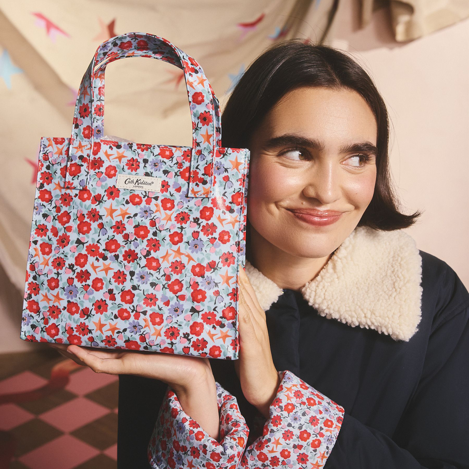 キャスキッドソン　パディントン　スモール　ブックバッグ　ハンドバッグ スモール ブックバッグ | Cath Kidston 日本公式オンラインストア