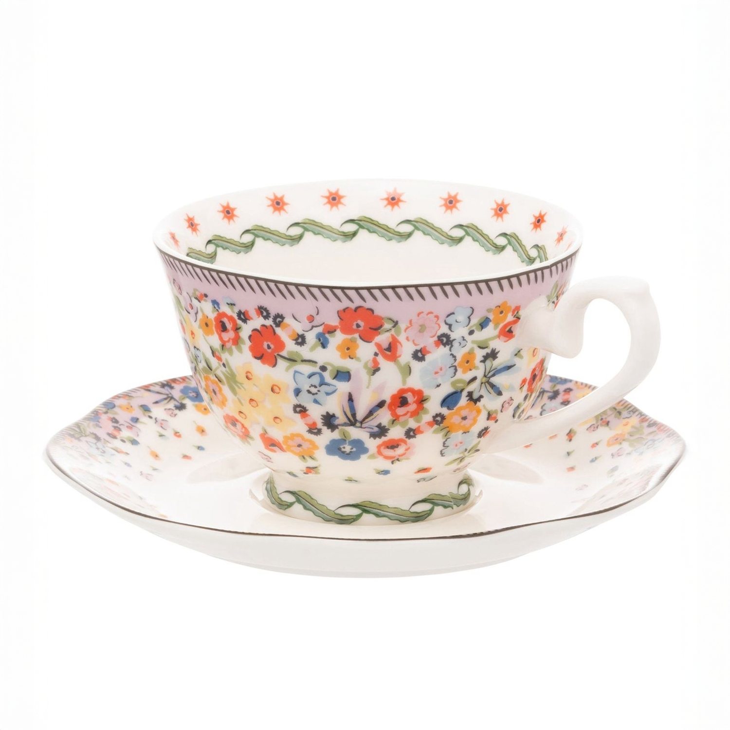 ティーカップ&ソーサーFC Harmony Ditsy