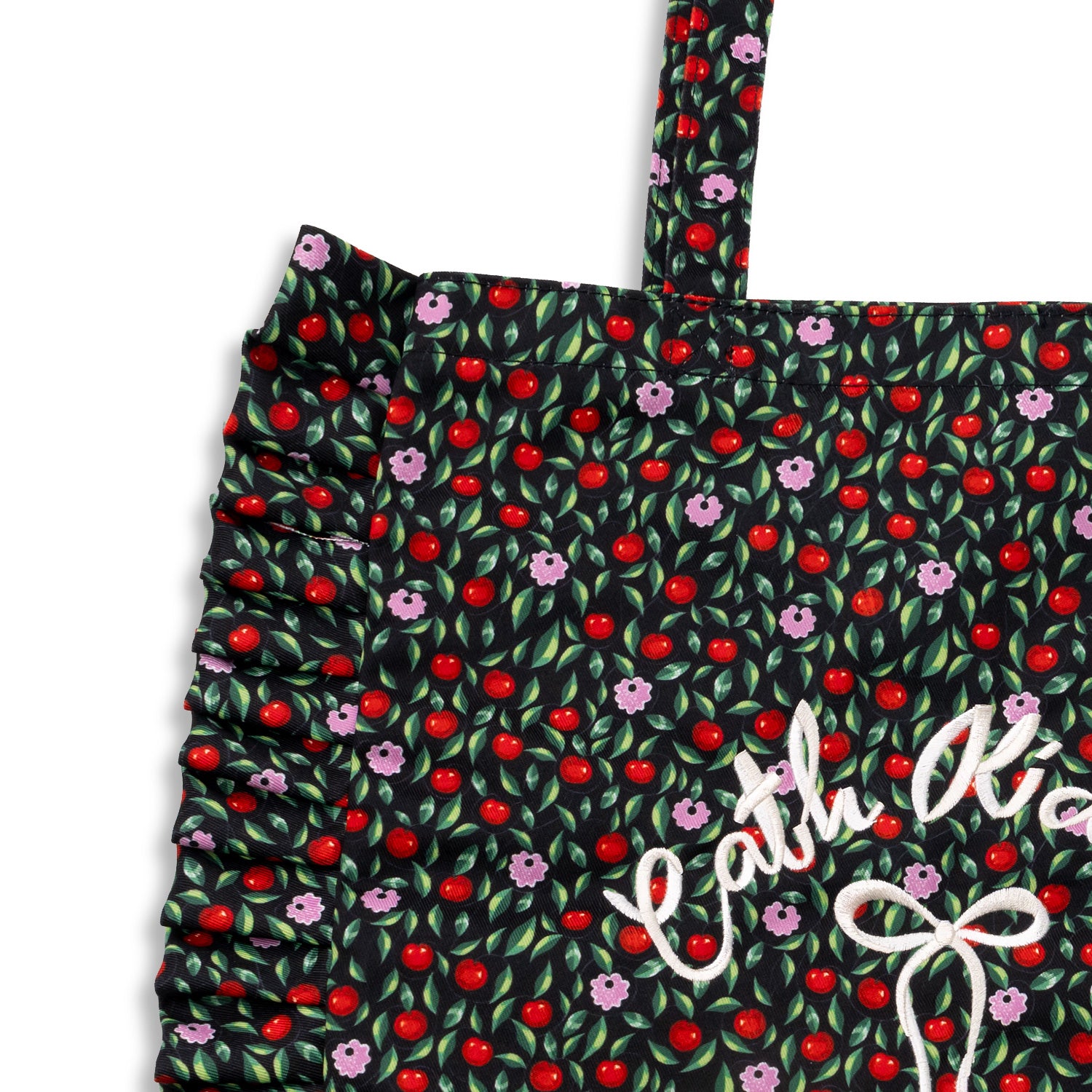 フリルトートバッグ