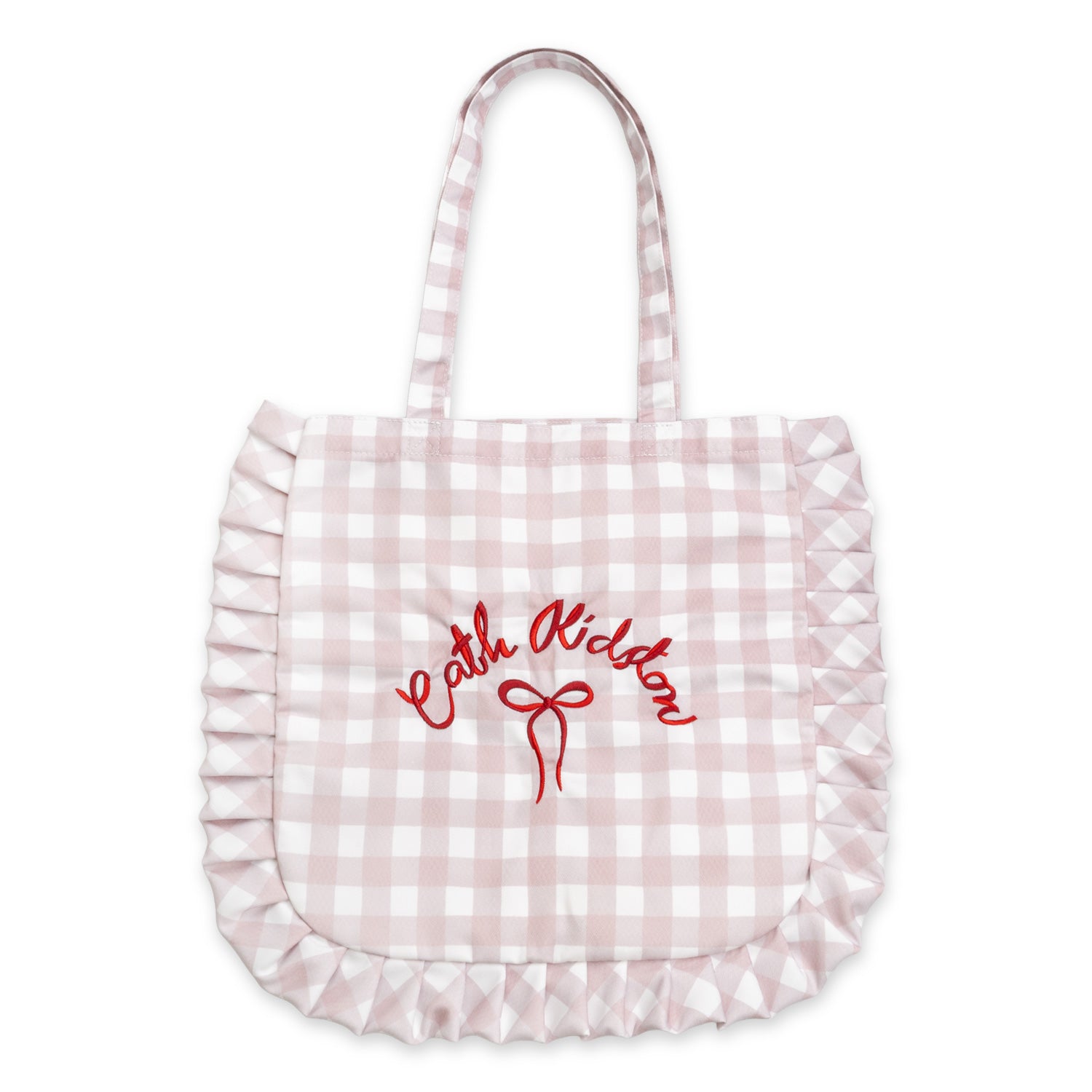 フリルトートバッグ