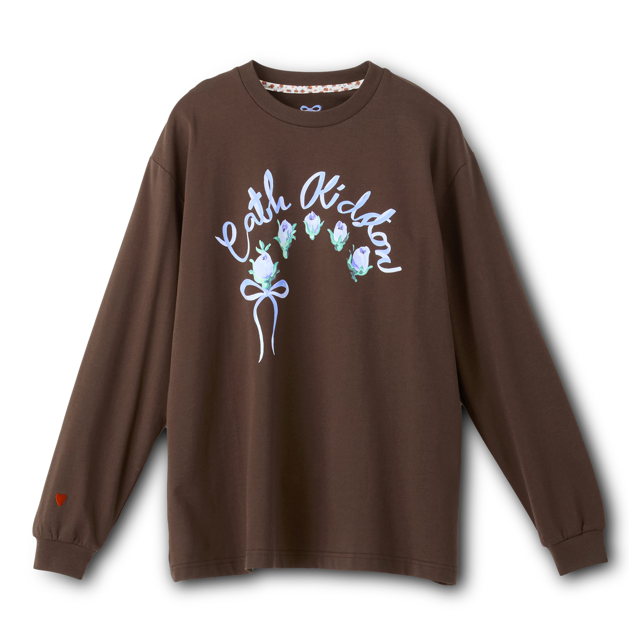 ロングスリーブTシャツ Ribbon Floral