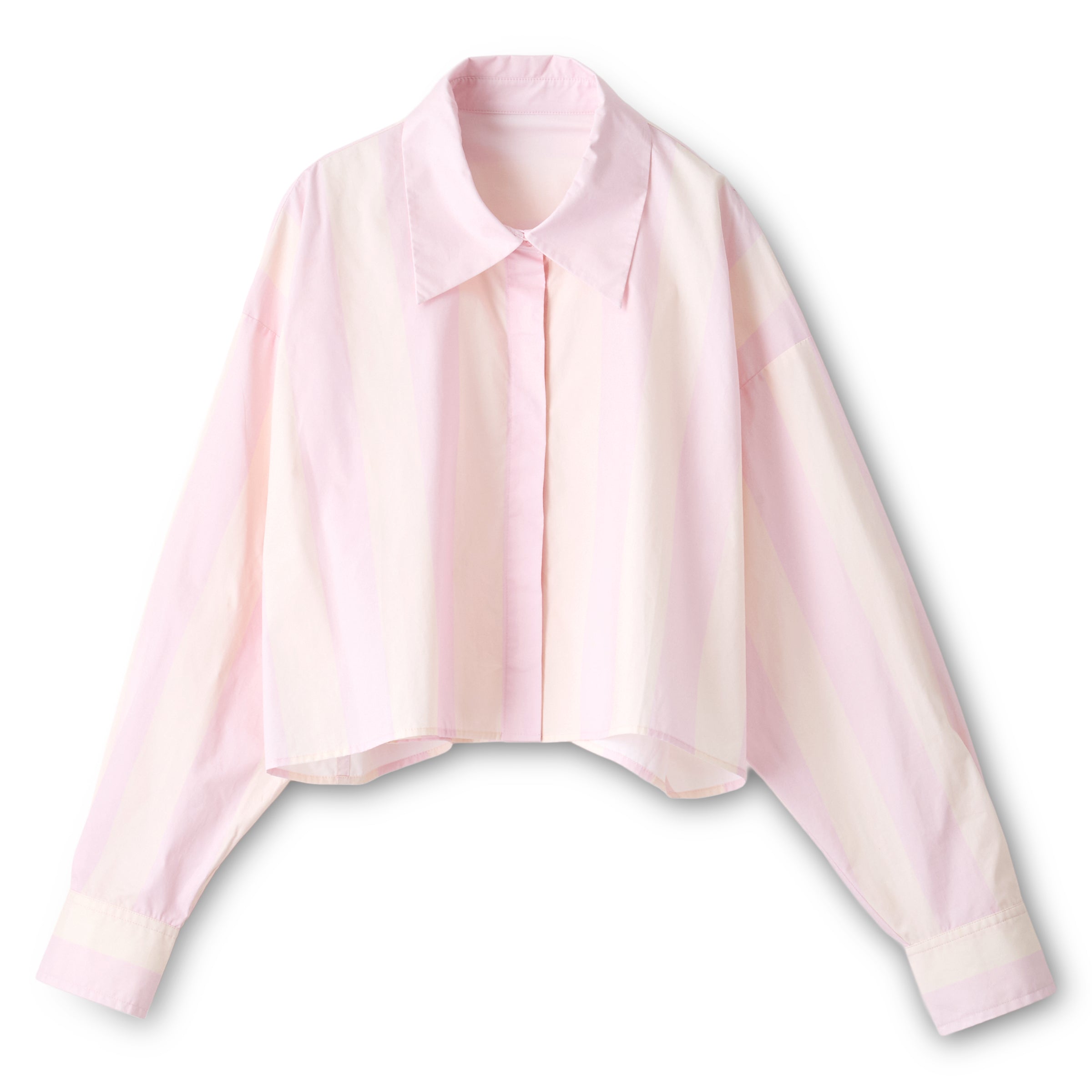 ショート丈ビッグシャツ