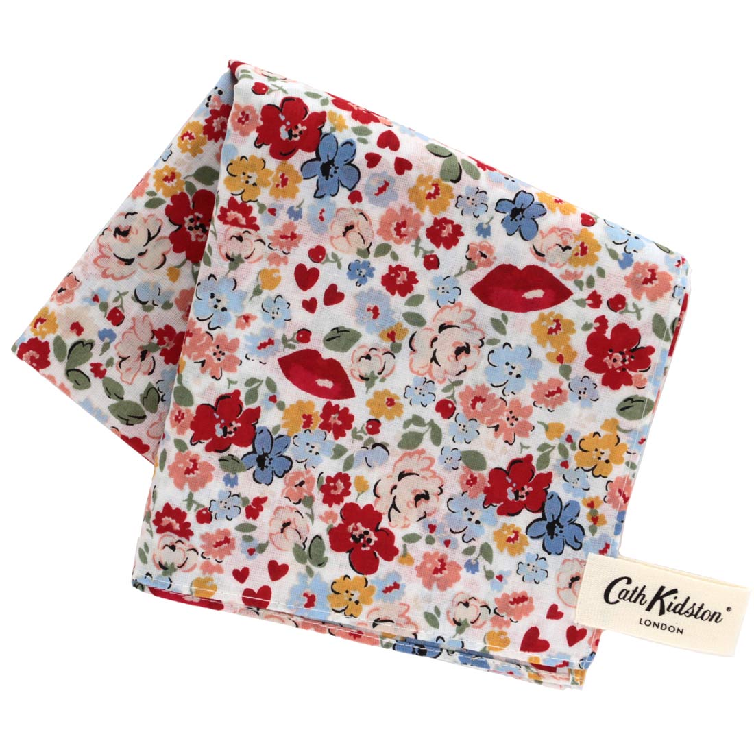 プリントハンカチ LOVE DITSY | Cath Kidston 日本公式オンライン