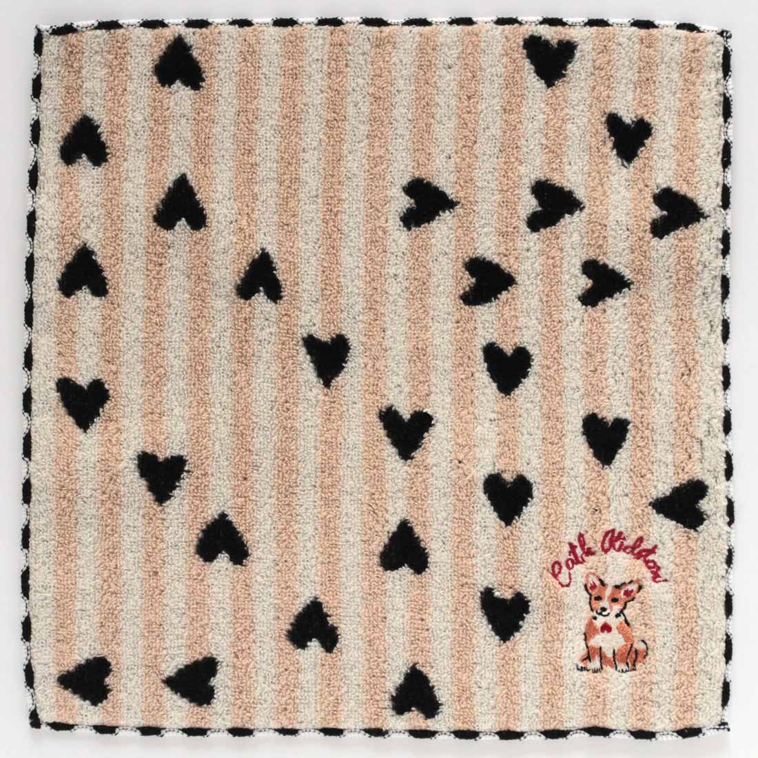 タオルハンカチ クィーニー刺繍