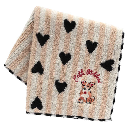 タオルハンカチ クィーニー刺繍