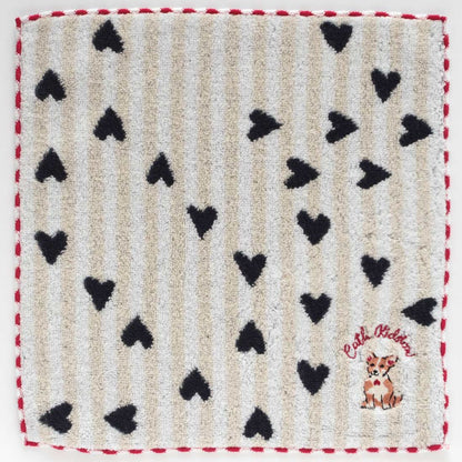 タオルハンカチ クィーニー刺繍
