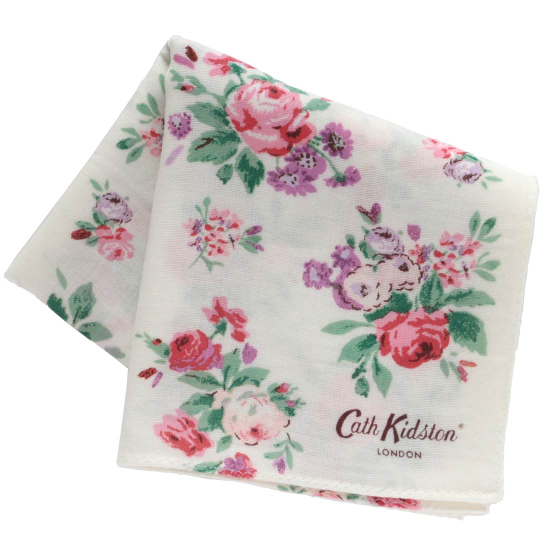 大判 ガーゼハンカチ（58cm）ICON FLORAL | Cath Kidston 日本公式