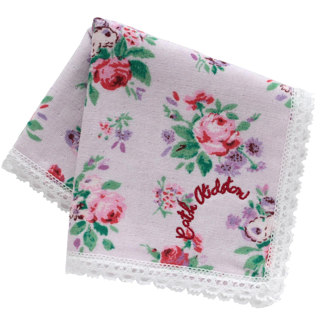 大判 表ガーゼ・裏タオルハンカチ（28cm）ICON FLORAL