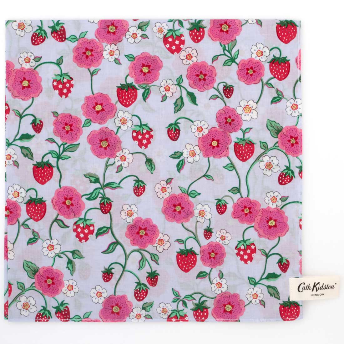 いちごプリントハンカチ | Cath Kidston 日本公式オンラインストア