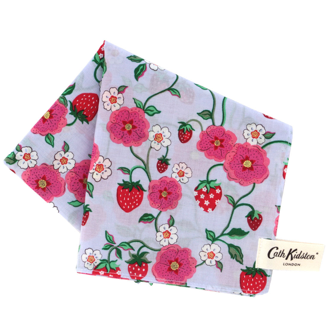 いちごプリントハンカチ | Cath Kidston 日本公式オンラインストア