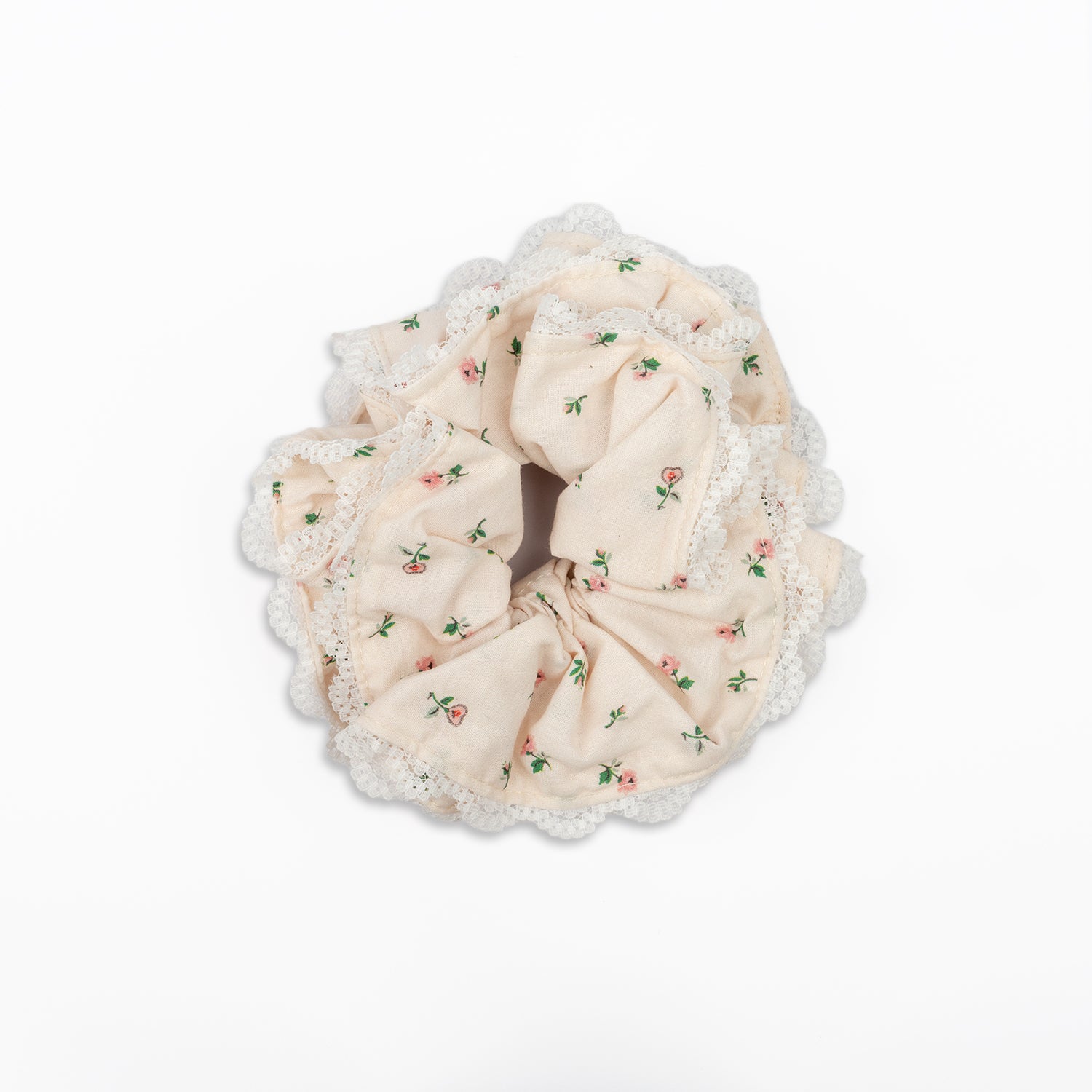 レーストリムシュシュ Lace Sprigs