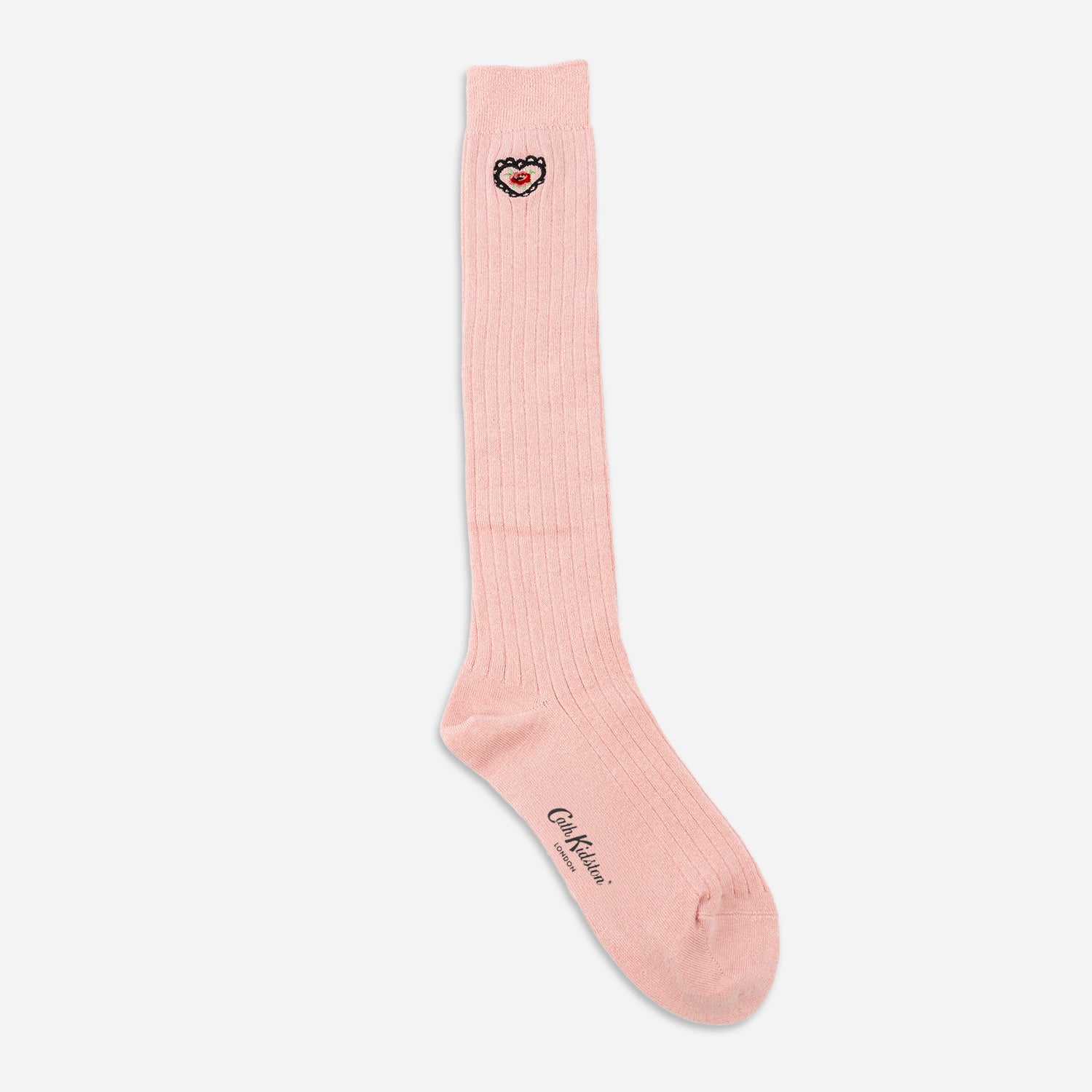 Hello Kittyリボンハイソックス ピンク Hello Kittyリボンハイソックス シロ×ピンク - メルカリ