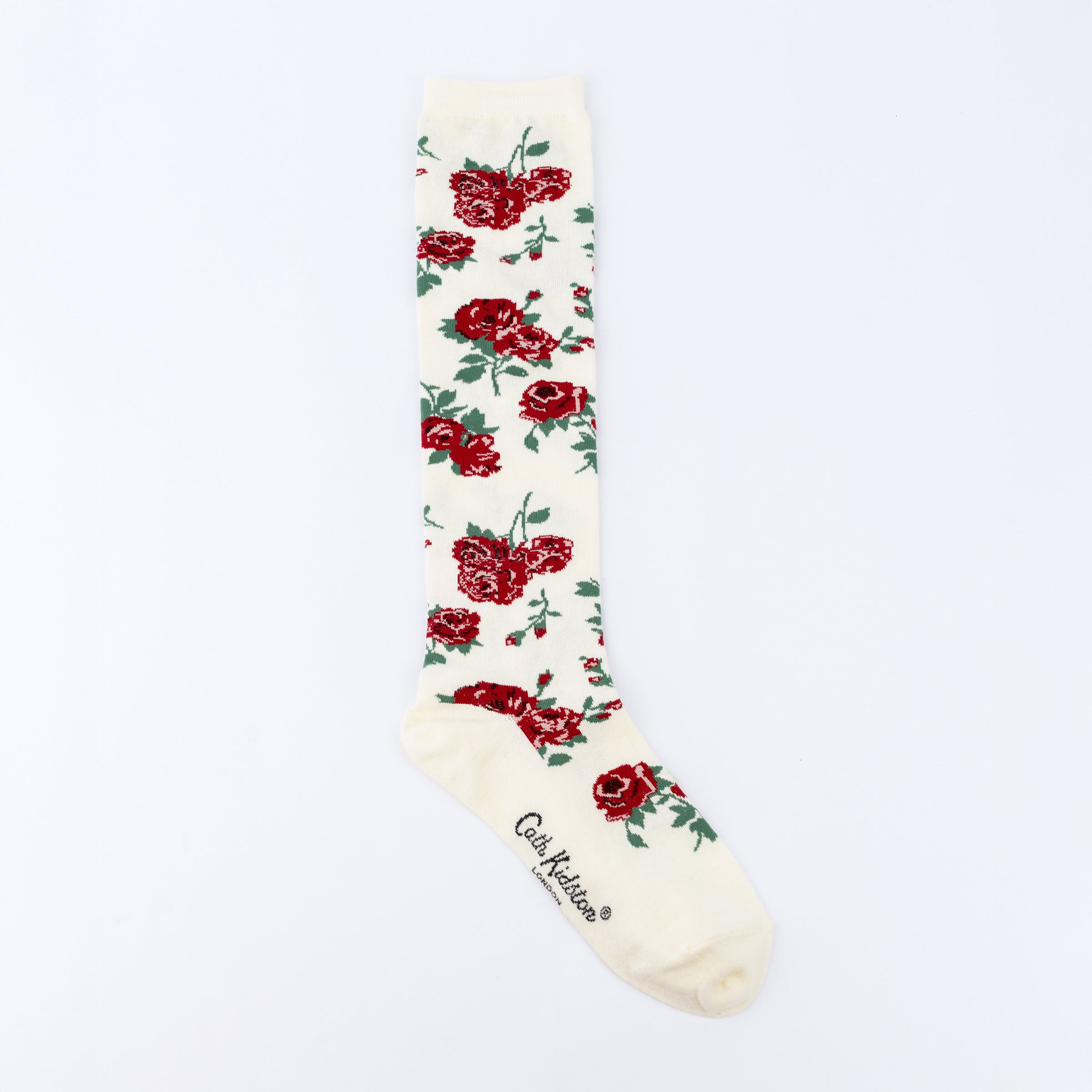 ローズジャガードハイソックス Rose sprigs | Cath Kidston 日本公式