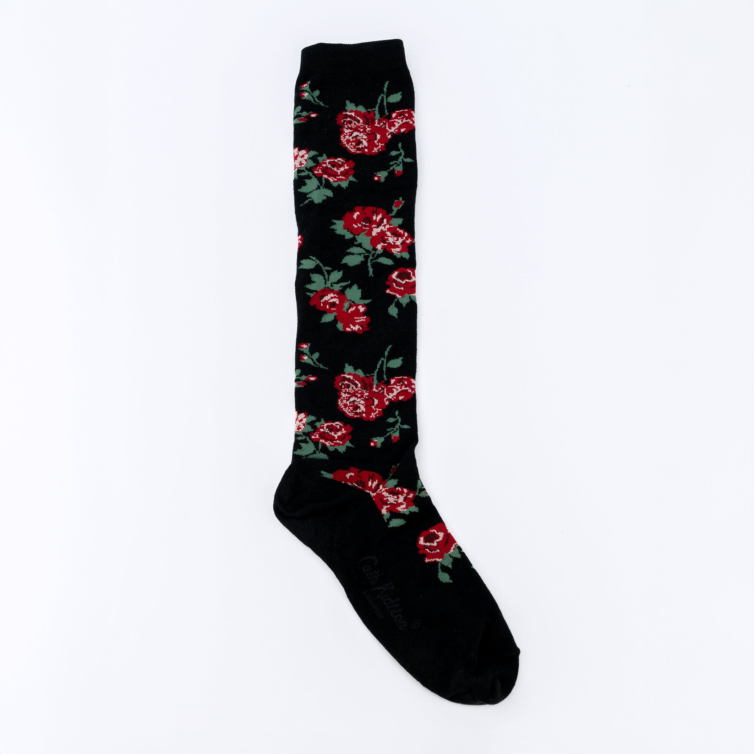 ローズジャガードハイソックス Rose sprigs | Cath Kidston 日本公式