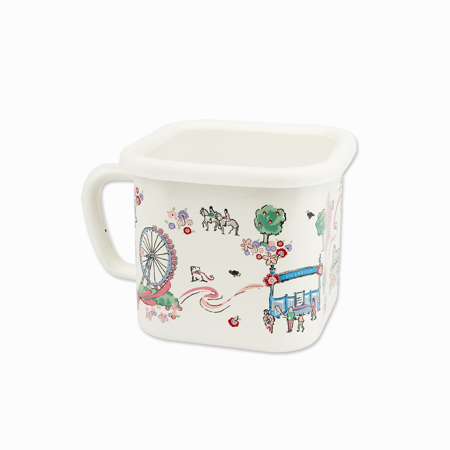 ホーローマルチスクエアポット | Cath Kidston 日本公式オンライン