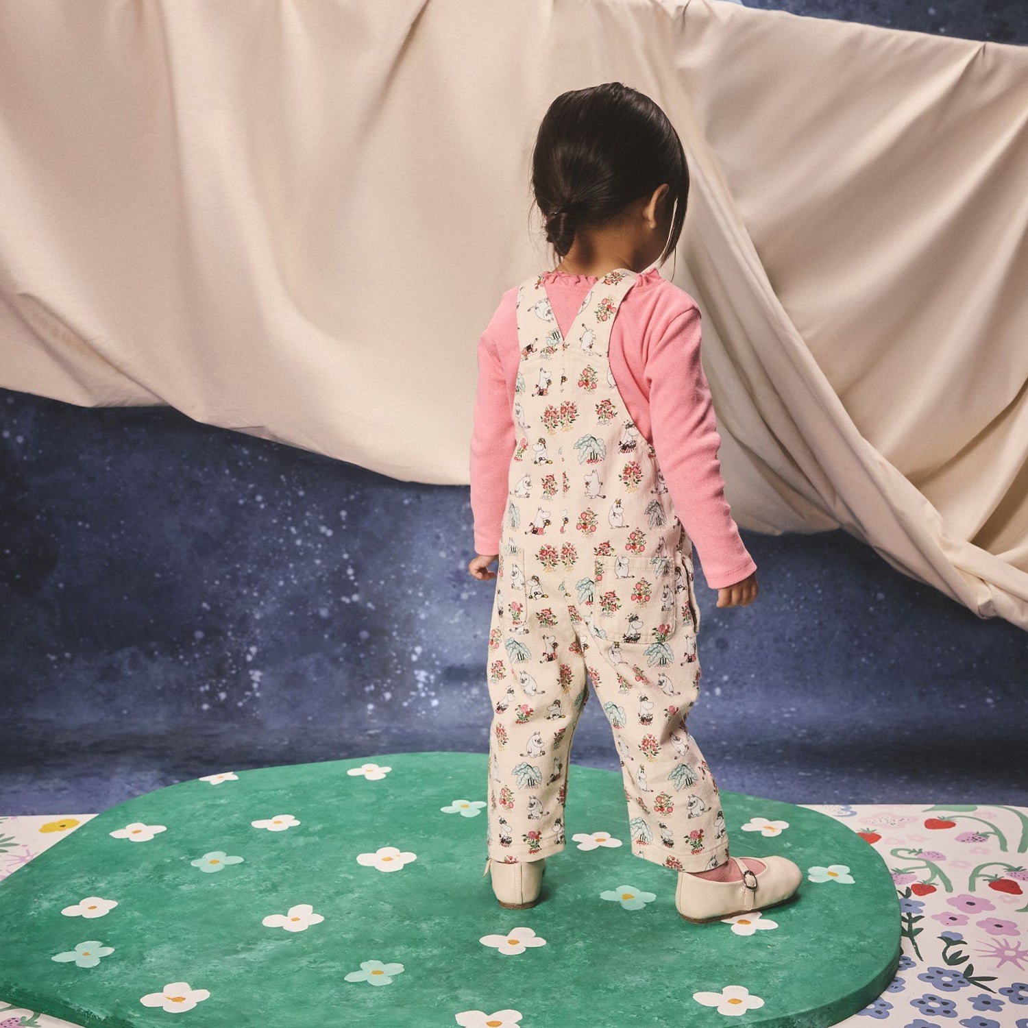 ムーミン サロペット＆トップス セット Moomin Bunches