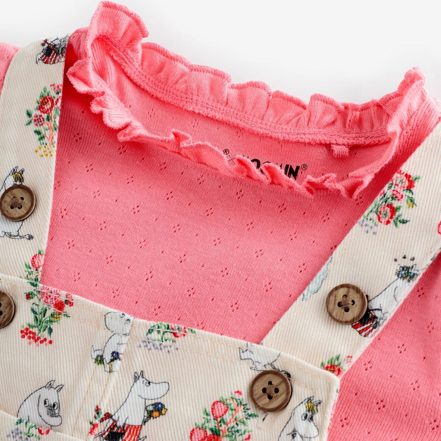 ムーミン サロペット＆トップス セット Moomin Bunches