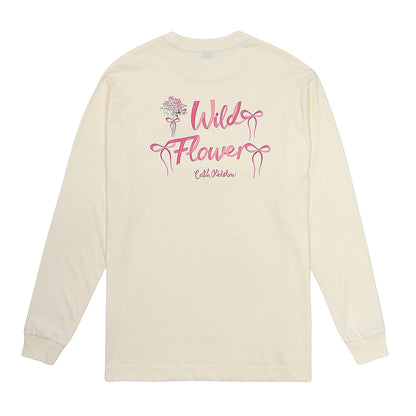 【予約】ロングスリーブTシャツ Wild Flower