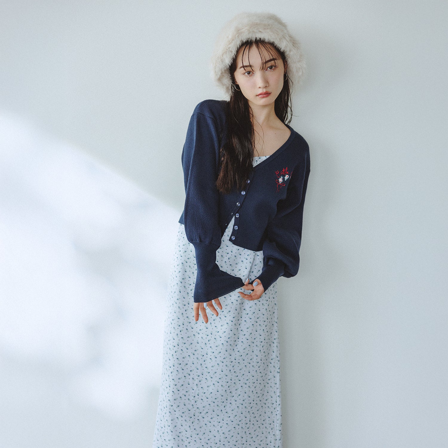 ニットカーディガン Ribbon Floral | Cath Kidston 日本公式