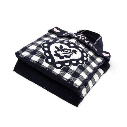 CK×KNT365 Co-Knitty Gingham Rose