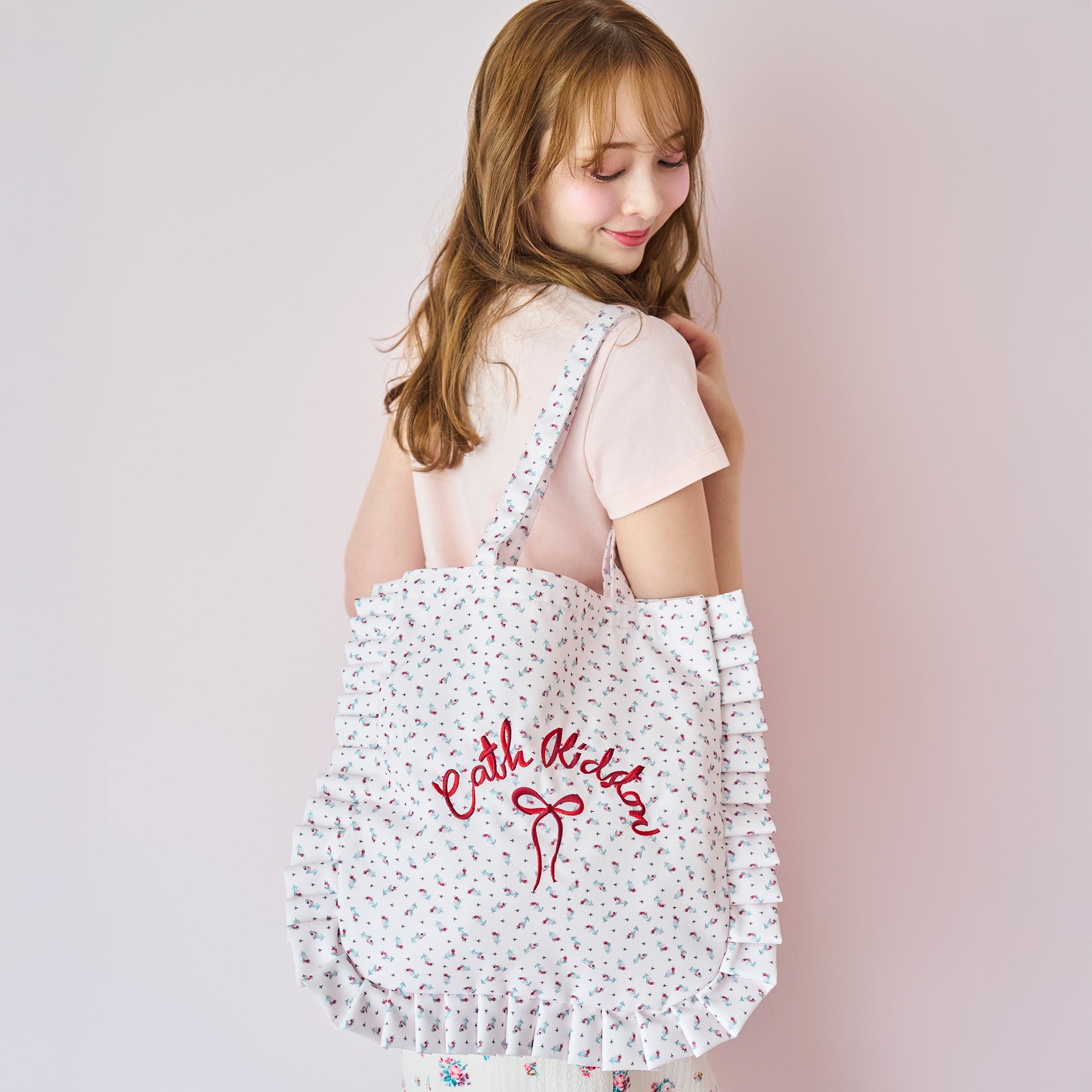 Cath Kidson フリルトートバッグ　Rose Miniature 限定 トートバッグ Rose Miniature | Cath Kidston 日本公式