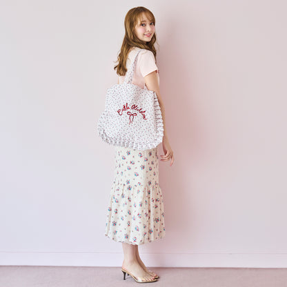 フリルトートバッグ Rose Miniature