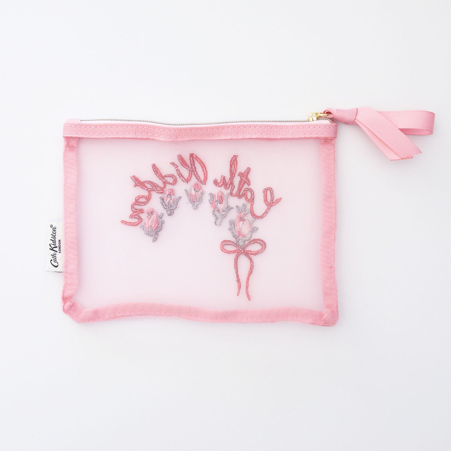 メッシュポーチ Floral Pink | Cath Kidston 日本公式オンラインストア