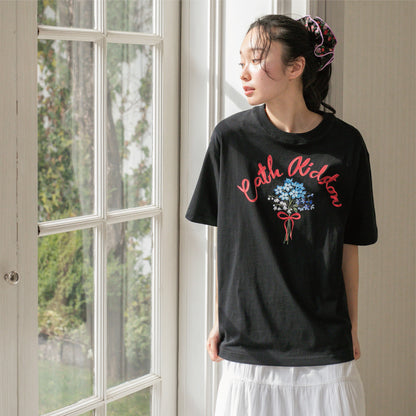 オーバーサイズ Tシャツ Flower Bunch