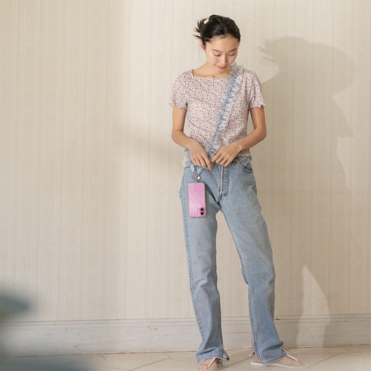 アイレットトップス Rose Nancy Ditsy