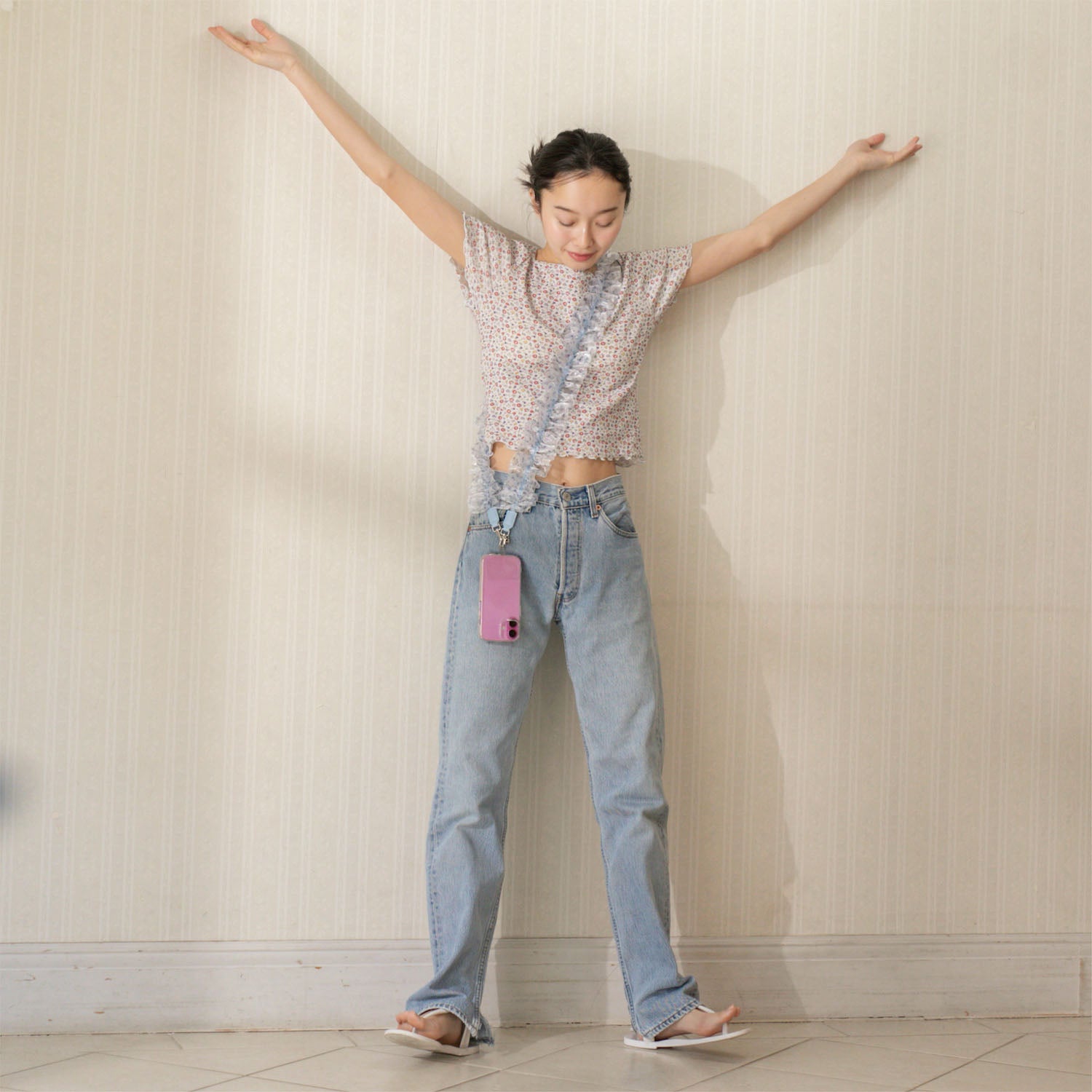 アイレットトップス Rose Nancy Ditsy