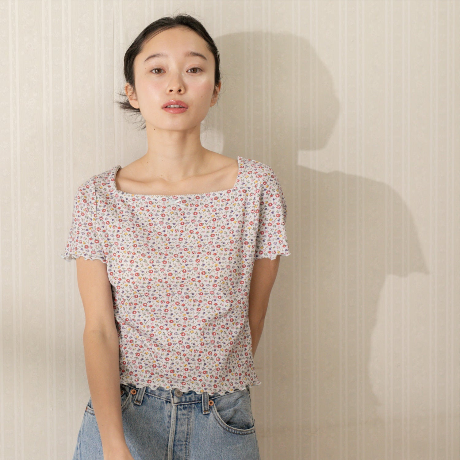 アイレットトップス Rose Nancy Ditsy