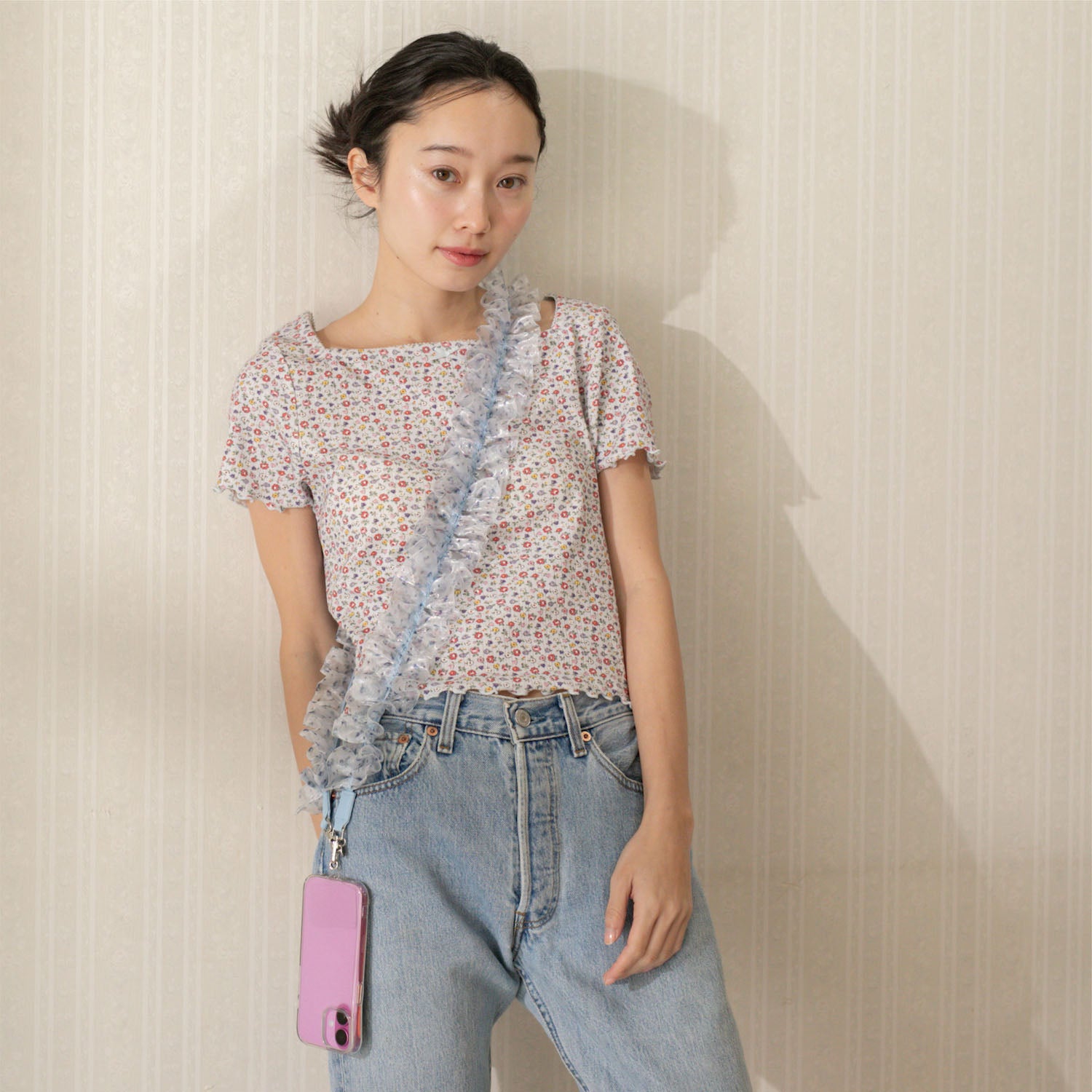 アイレットトップス Rose Nancy Ditsy