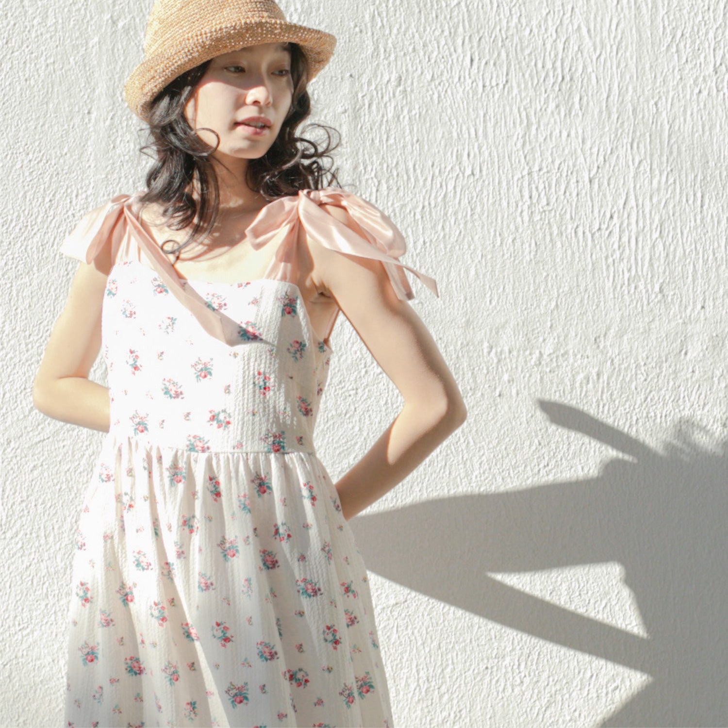 【新品】キャスキッドソン　ショルダーリボンドレス Icon Floral ショルダーリボンドレス Icon Floral | Cath Kidston 日本公式