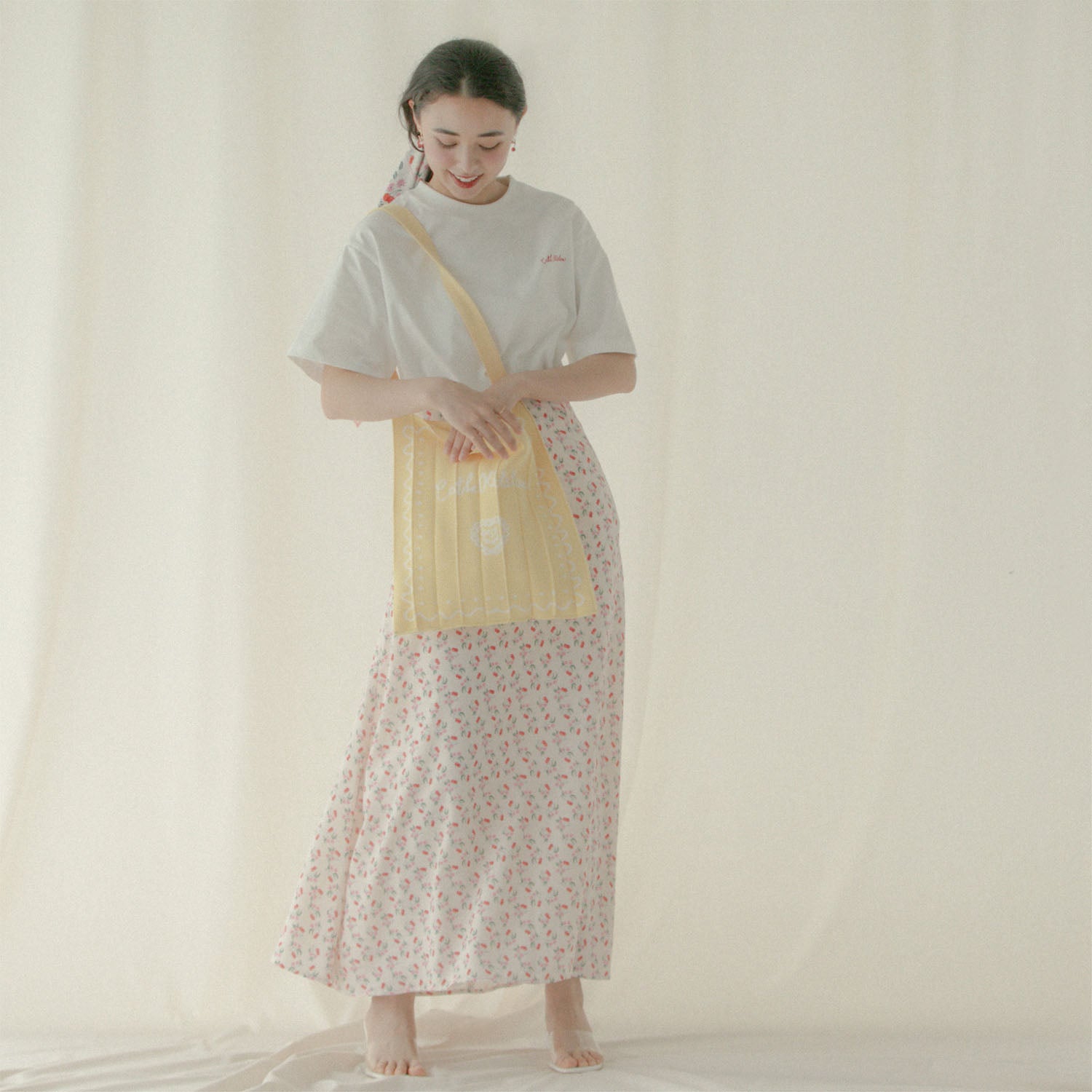 CK × KNT365 Knitty Swiggle Border Rose | Cath Kidston 日本公式