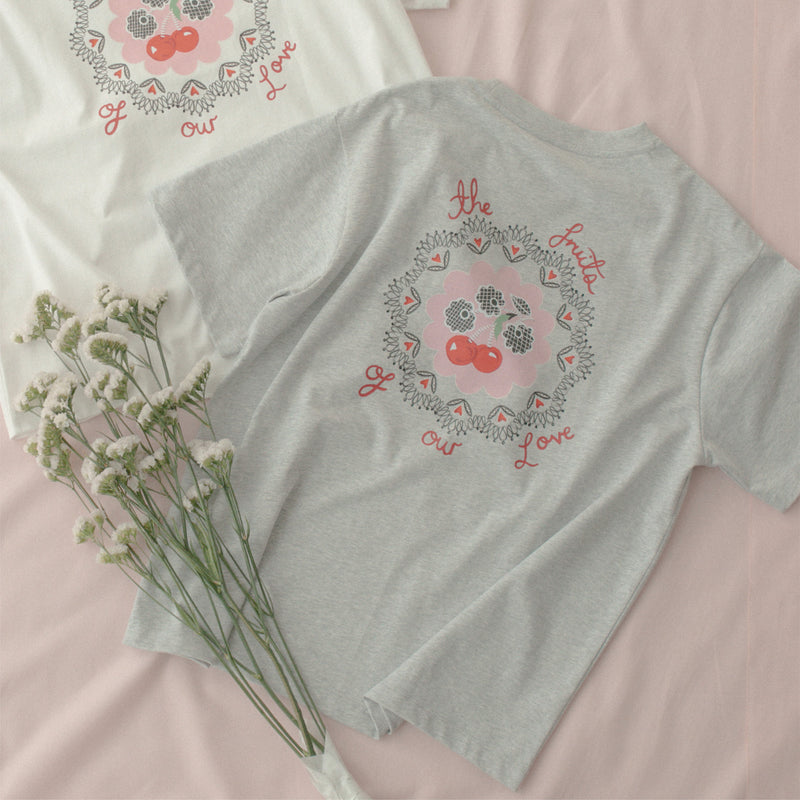 オーバーサイズ Tシャツ The Fruits of our Love