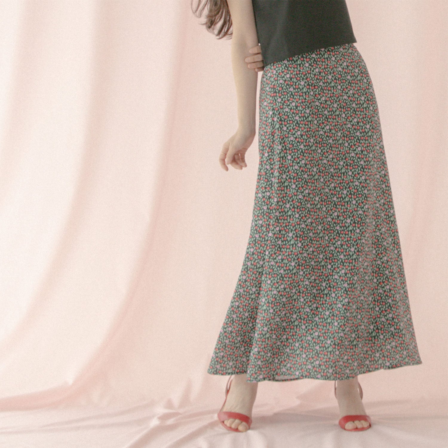 ナロースカート Cherry Vine | Cath Kidston 日本公式オンラインストア