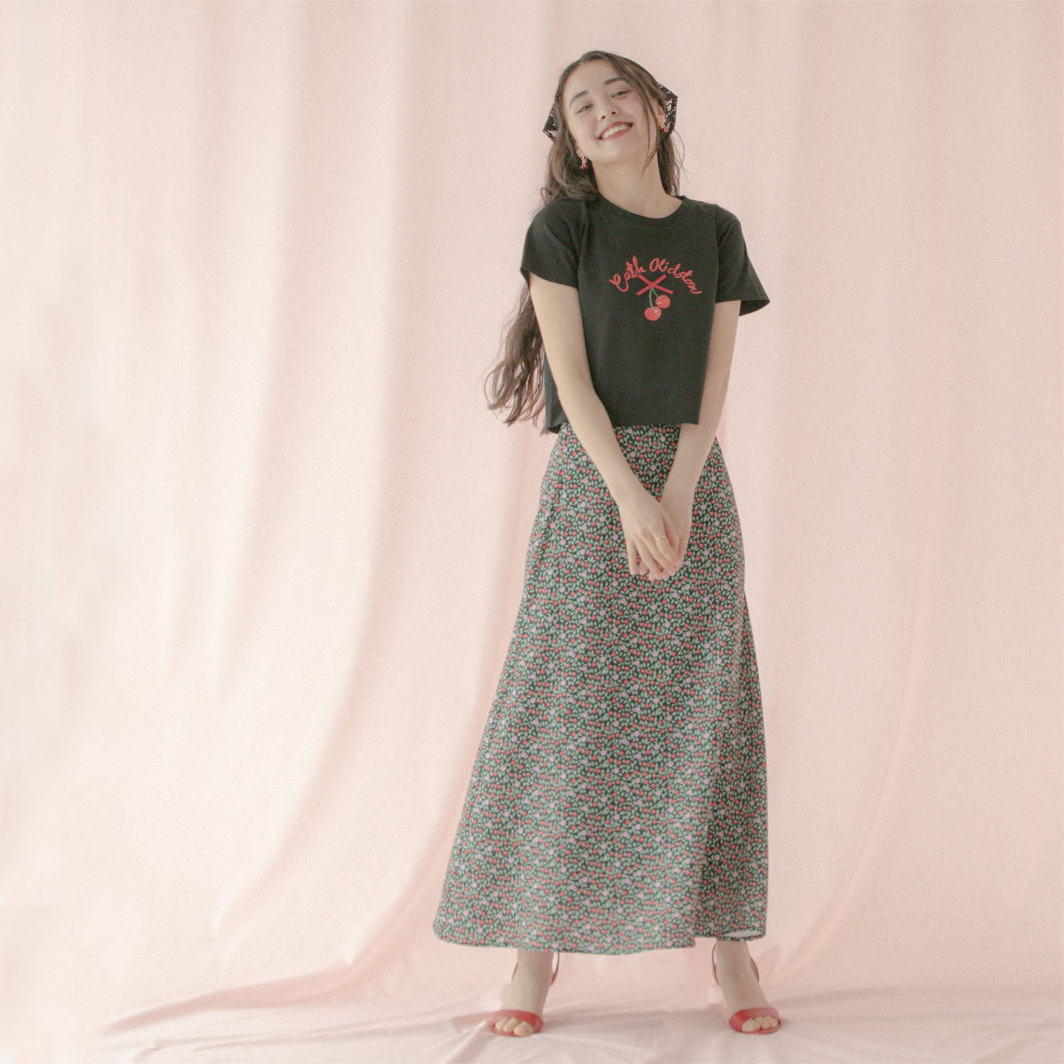 ナロースカート Cherry Vine | Cath Kidston 日本公式オンラインストア