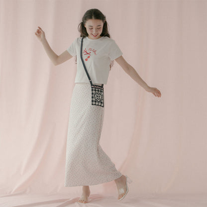 CK×KNT365 Me-Knitty Gingham Rose