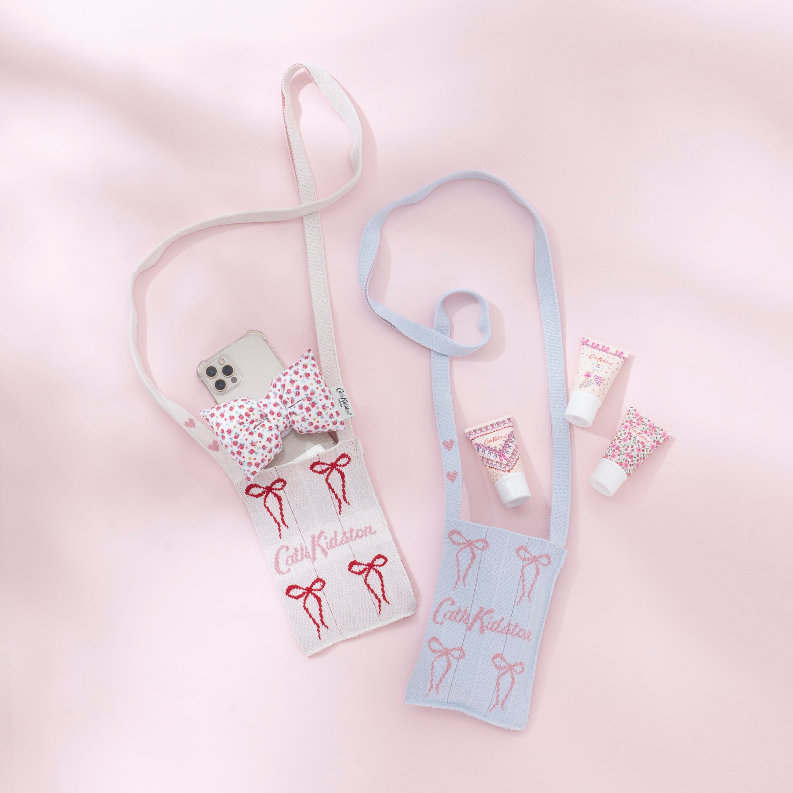 CK×KNT365 Me-Knitty Ribbon Logo