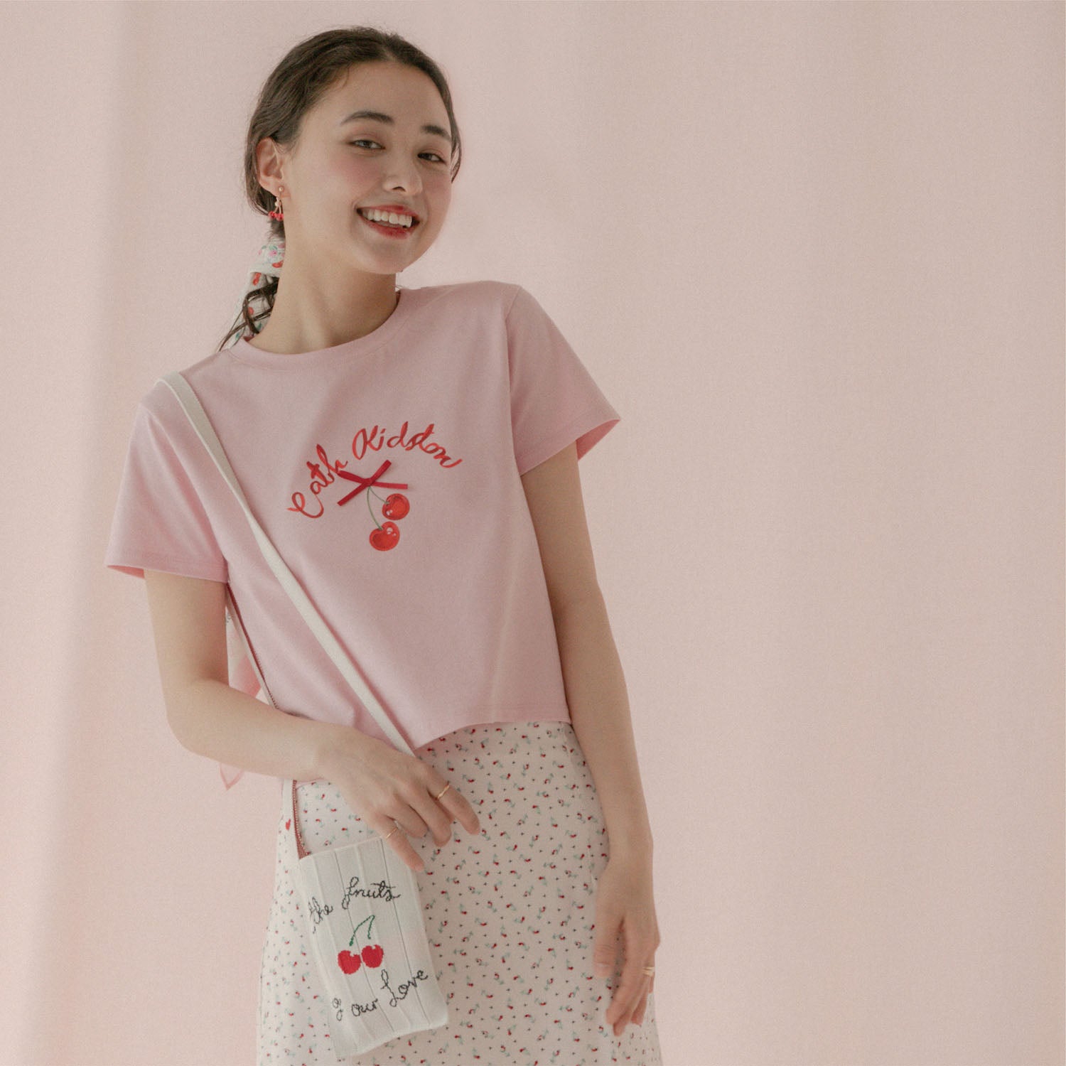 CK×KNT365 Me-Knitty Cherry | Cath Kidston 日本公式オンラインストア