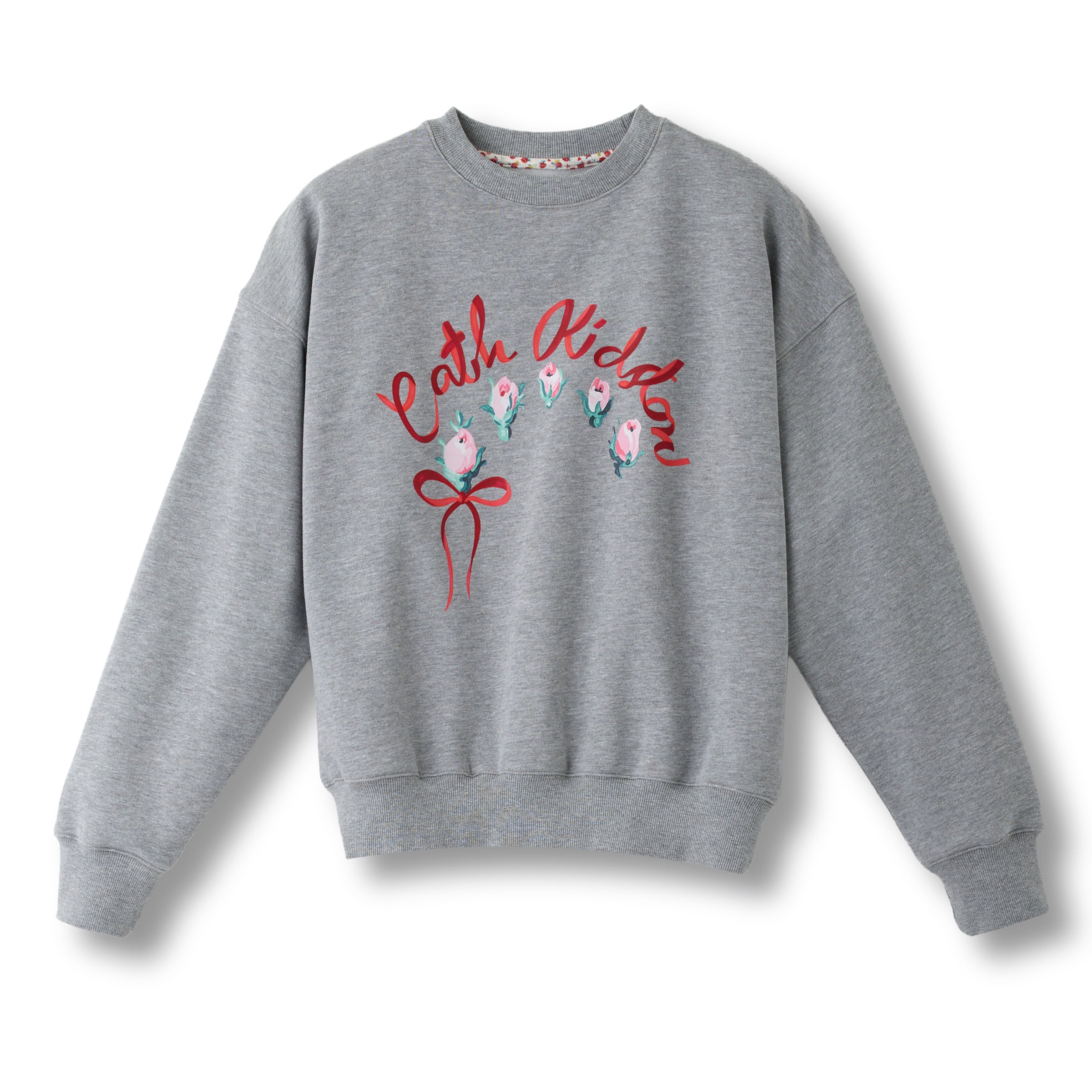 裏起毛スウェットトップス Ribbon Floral | Cath Kidston 日本公式