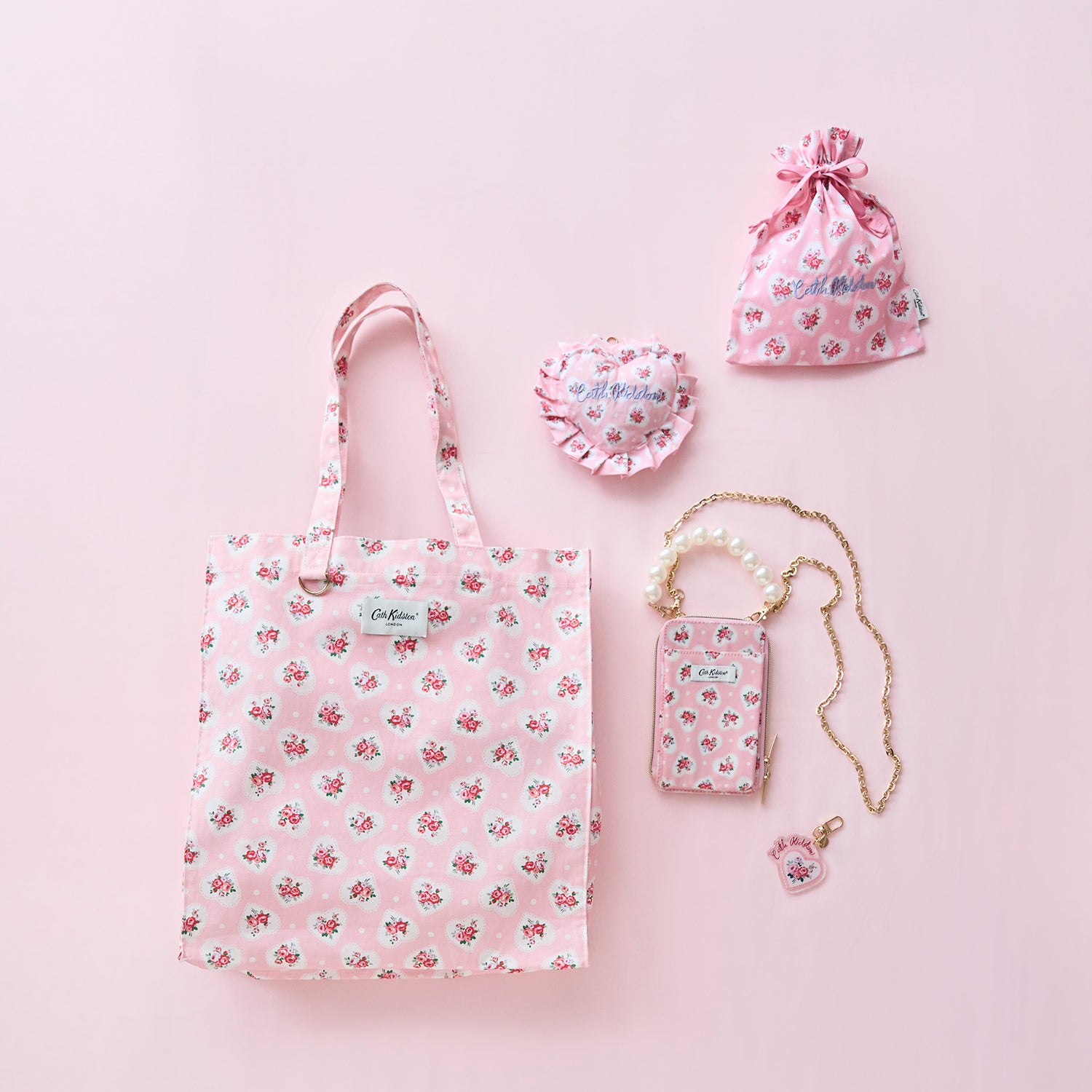 ドローストリングポーチ | Cath Kidston 日本公式オンラインストア