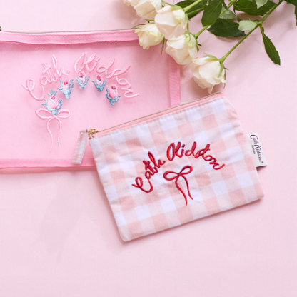 ティッシュポーチ Painted Gingham